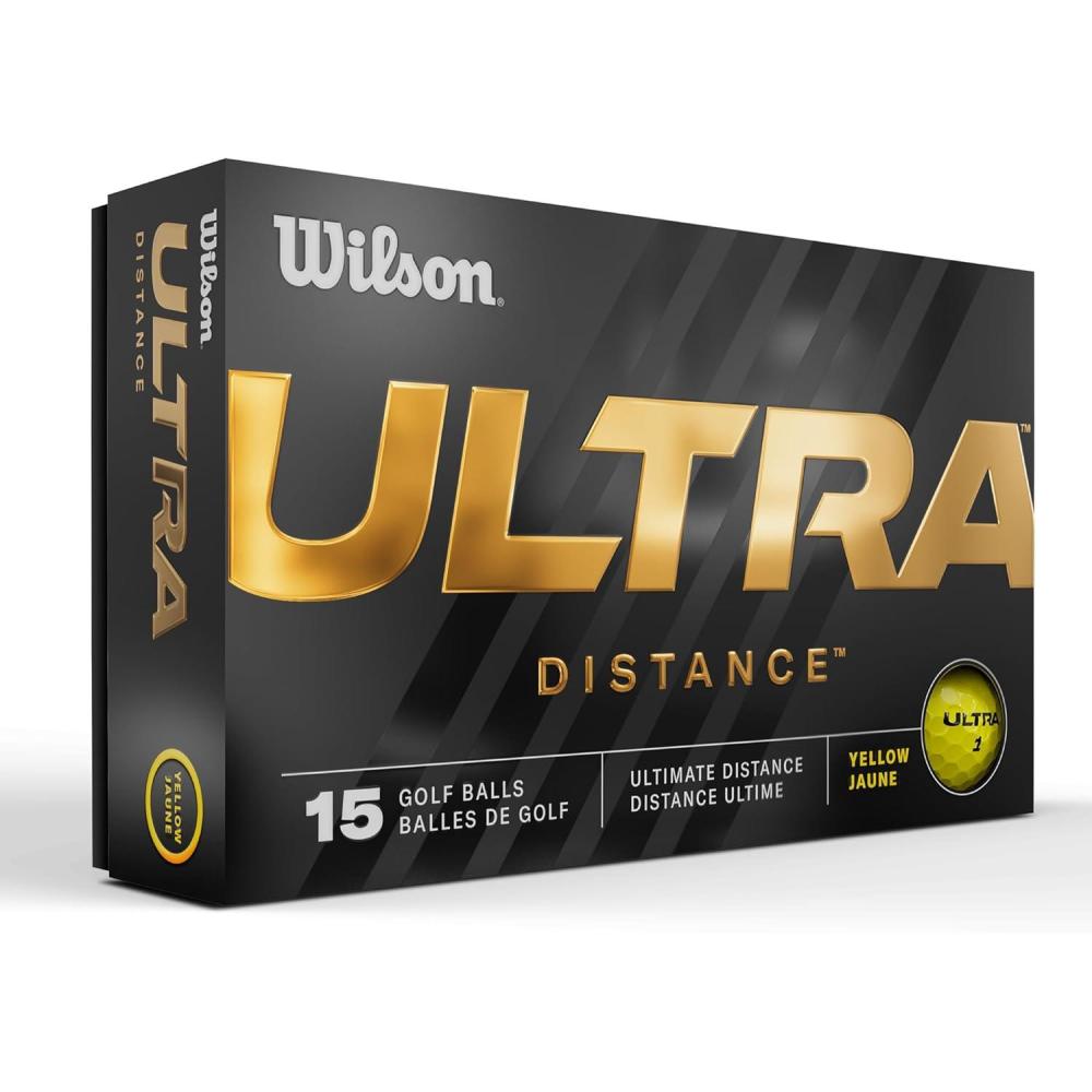 imageWilson 23 Ultra Golf Balls 15 PackYellow
