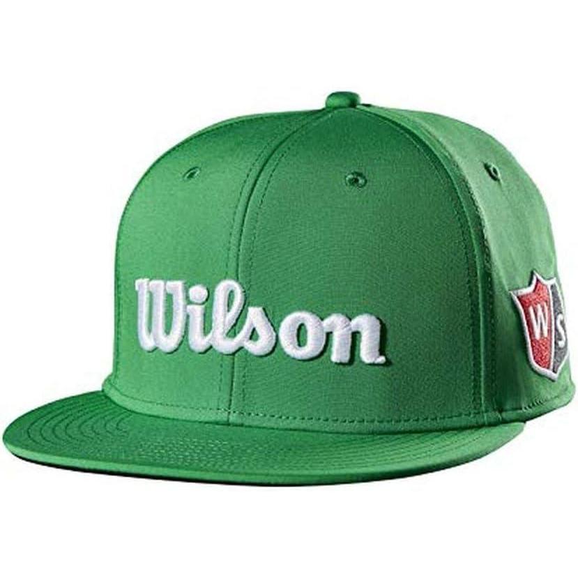 imageWilson Staff Golf Hat Flat BrimCurved BrimVisorGreen