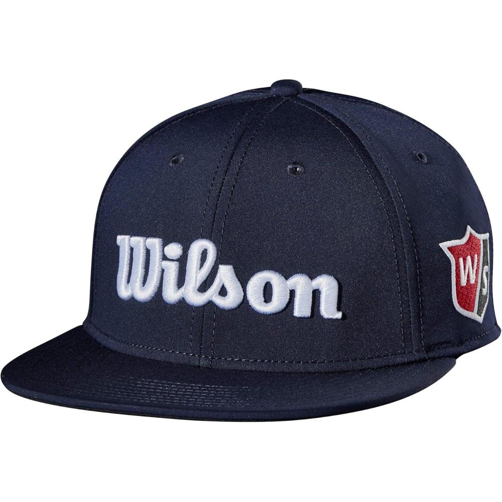 imageWilson Staff Golf Hat Flat BrimCurved BrimVisorNavy