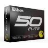WILSON Fifty Elite Golf Balls – 12 Pack, Yellow