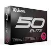 WILSON Fifty Elite Golf Balls – 12 Pack(Pink)