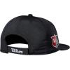 Wilson Staff Golf Hat (Flat Brim/Curved Brim/Visor)(Black/White)