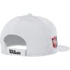 Wilson Staff Golf Hat (Flat Brim/Curved Brim/Visor)(White/Black)