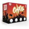 Wilson Chaos Golf Balls(White)