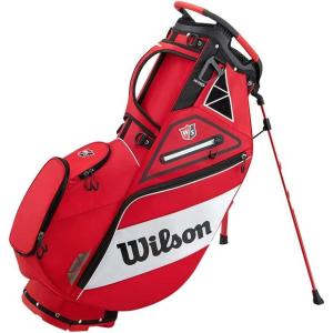 WILSON Staff Exo Carry Golf Bag – Tour Red/White