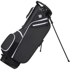 Wilson Golf W Carrycot, Carry/Stand Bag, Black, 1.9 kg, Integrated Stand