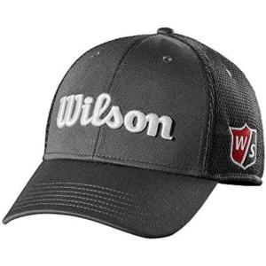 Wilson Staff Golf Hat (Flat Brim/Curved Brim/Visor)(Grey)