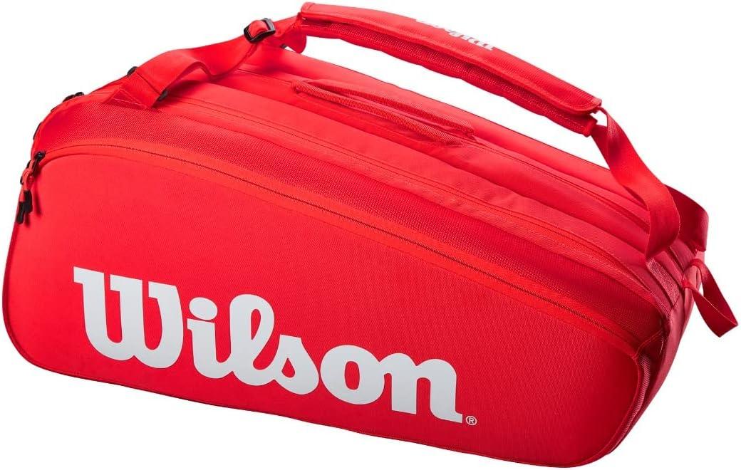 imageWILSON Adult Tennis BagRedWhite