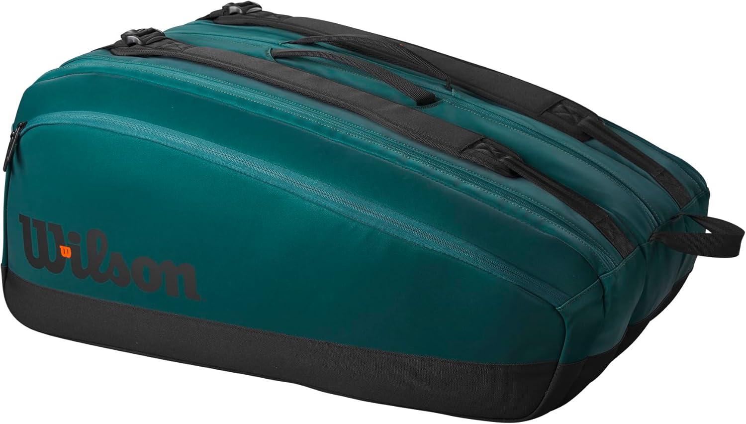 imageWILSON Blade V9 Super Tour Tennis Racket Bags GreenBlackGreenBlack