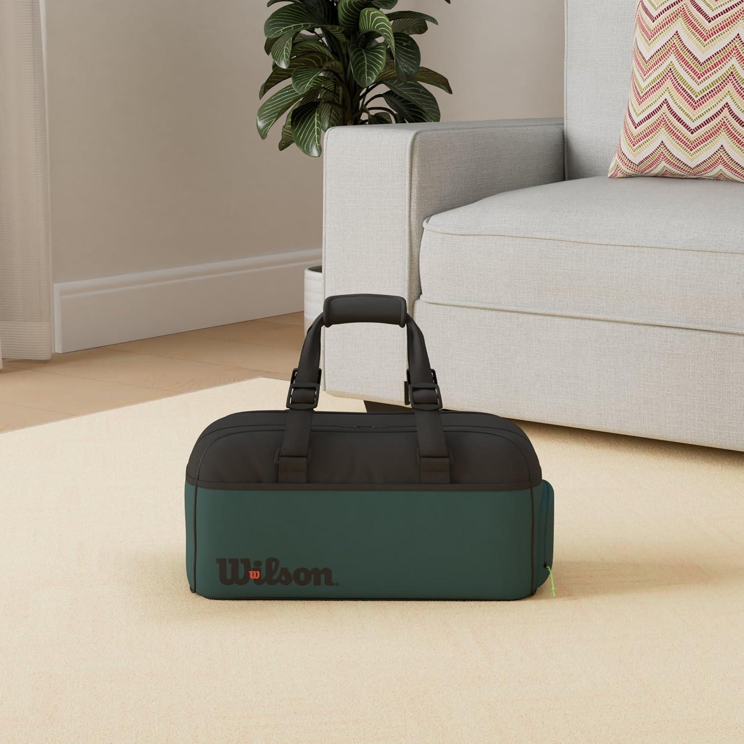 imageWILSON Blade V9 Super Tour Tennis Racket Bags GreenBlackGreenBlack