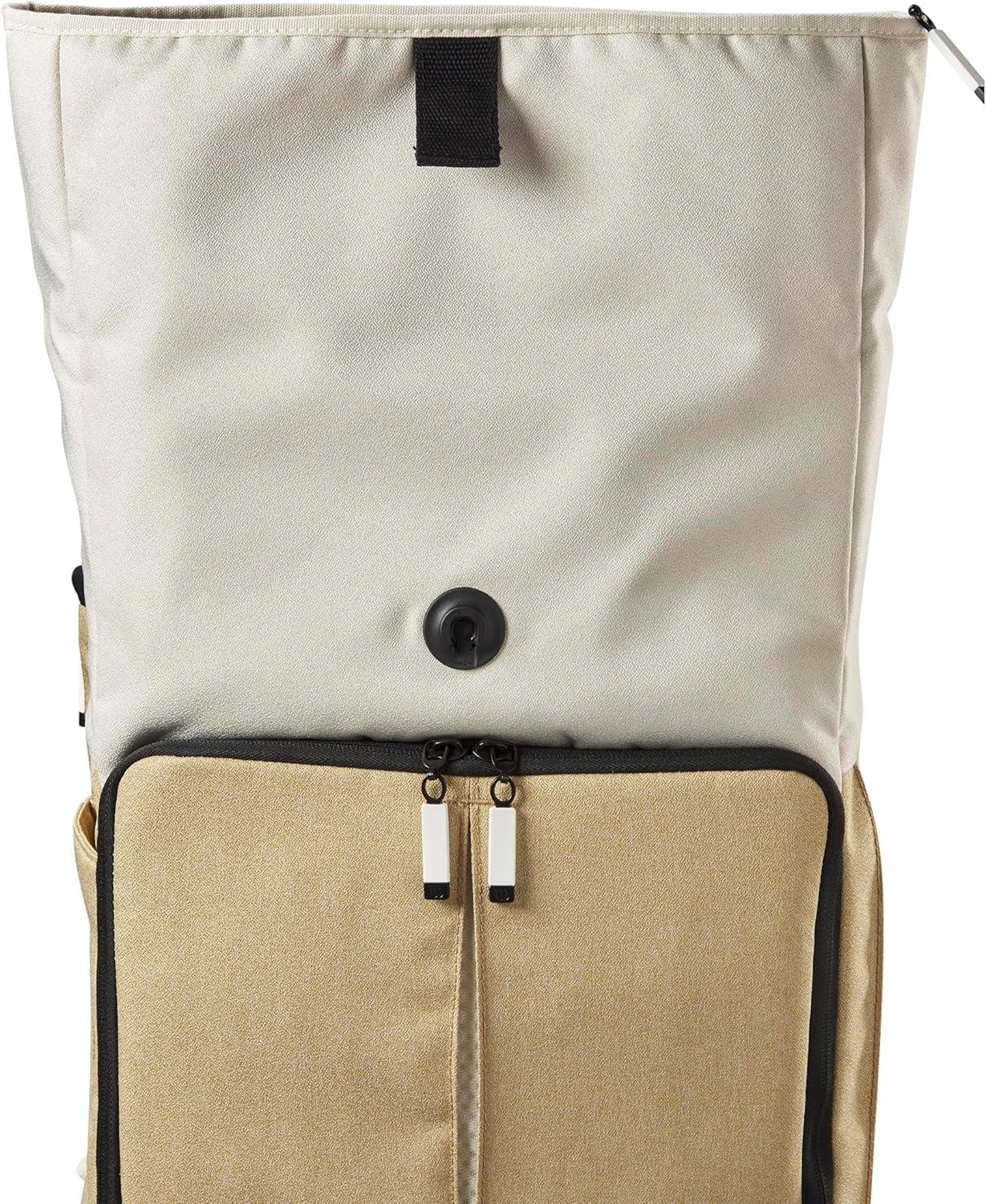 imageWILSON Lifestyle Foldover Tennis Backpack Khaki Holds up to 2 Rackets