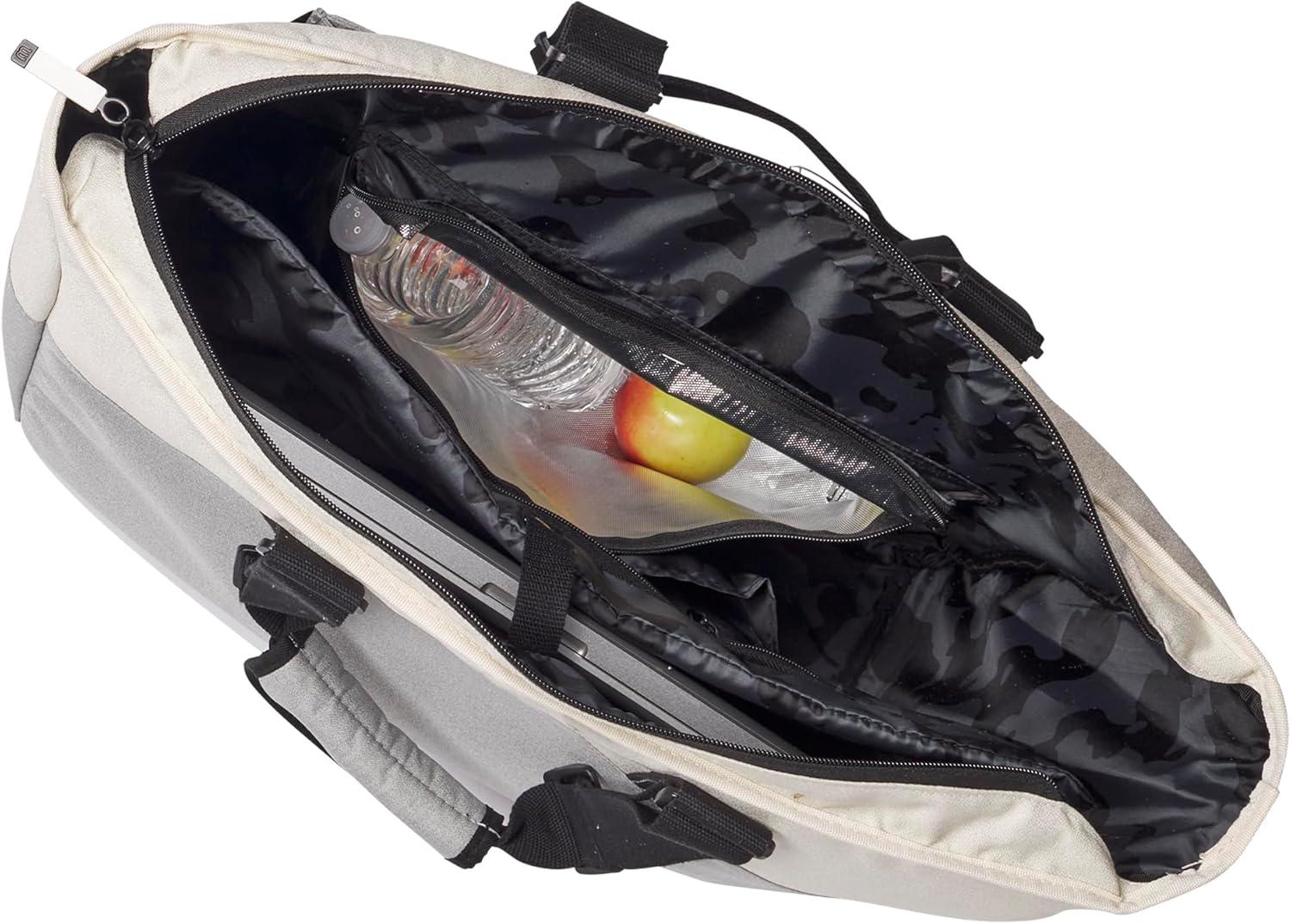 imageWILSON Lifestyle Tote Tennis Racket Bag GreyBlue Holds up to 2 Rackets