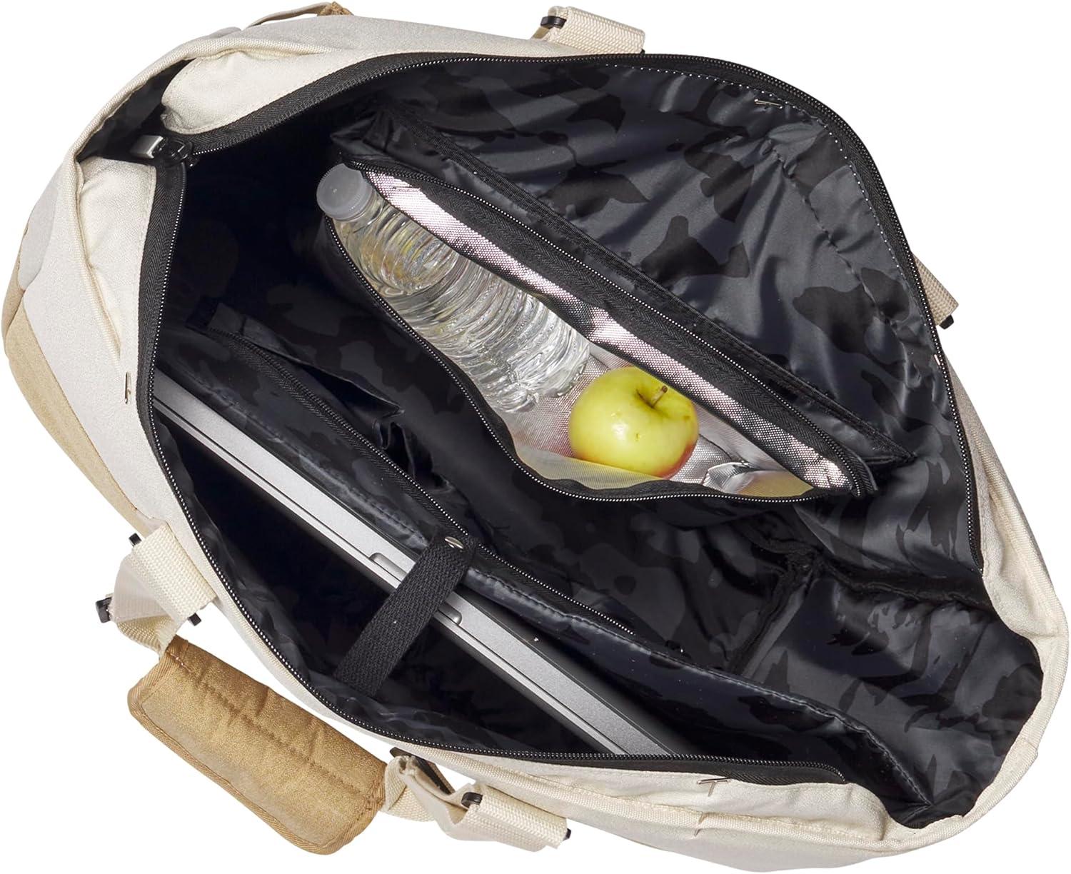 imageWILSON Lifestyle Tote Tennis Racket Bag Khaki Holds up to 2 Rackets