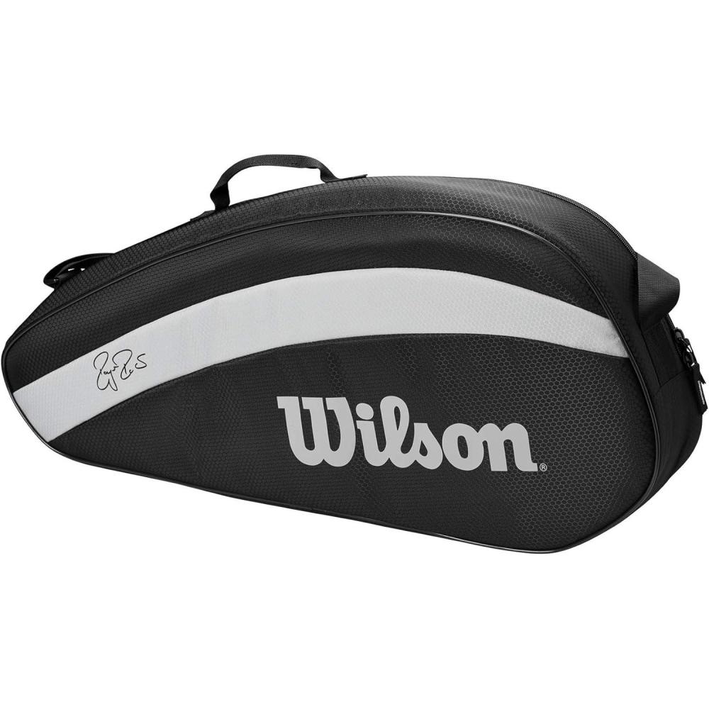imageWILSON Roger Federer Team 3 Pack Tennis Bag  Black3 Pack