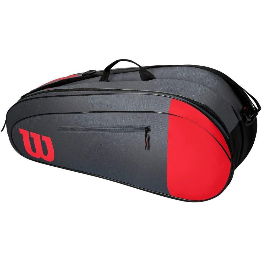 imageWILSON Sporting Goods Tennis Bag REDGray No Size WR8009803001