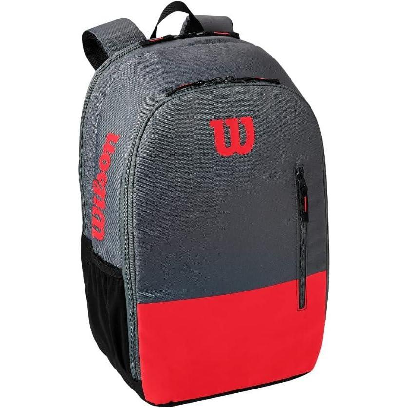 imageWilson Team Tennis Backpack Holds up to 2 racketsRedGray