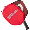 WILSON 2025 Super Tour Red Tennis Racket Bags – Red/White(Duffle Bag – Holds up to 2 Rackets)