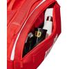 WILSON 2025 Super Tour Red Tennis Racket Bags – Red/White(Racket Bag – Holds up to 15 Rackets)