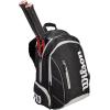 WILSON Advantage II Tennis Backpack, Black/White