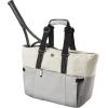 WILSON Lifestyle Tote Tennis Racket Bag – Grey/Blue, Holds up to 2 Rackets