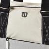 WILSON Lifestyle Tote Tennis Racket Bag – Grey/Blue, Holds up to 2 Rackets