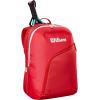 WILSON Tour Padel Backpack – Holds 1 Padel Racket, Red/White