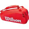 WILSON Adult Tennis Bag(Red/White)