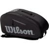 WILSON Super Tour Paddlepak – Black, Holds up to 3 Paddles