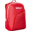 WILSON Tour Padel Backpack – Holds 1 Padel Racket, Red/White