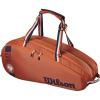 Wilson Roland Garros Team Tennis Racket Bag – Clay/Navy, Holds up to 6 Rackets