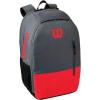 Wilson Team Tennis Backpack, Holds up to 2 rackets(Red/Gray)