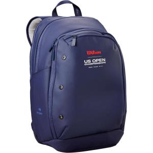 WILSON 2025 US Open Tour Tennis Backpack – Navy, Holds up to 2 Rackets