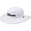WILSON Golf Sun Hat – White/Black, OSFA