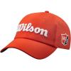 WILSON Pro Tour Golf Hat – Men, Women, and Junior Sizes(Orange/White)