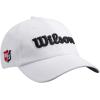WILSON Pro Tour Golf Hat – Men, Women, and Junior Sizes(White/Black)