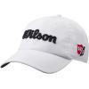 WILSON Pro Tour Golf Hat – Men, Women, and Junior Sizes(White/Black)
