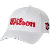 WILSON Pro Tour Golf Hat – Men, Women, and Junior Sizes(White)