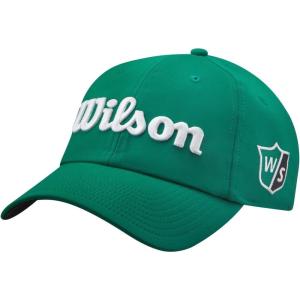 WILSON Pro Tour Golf Hat – Men, Women, and Junior Sizes(Green/White)