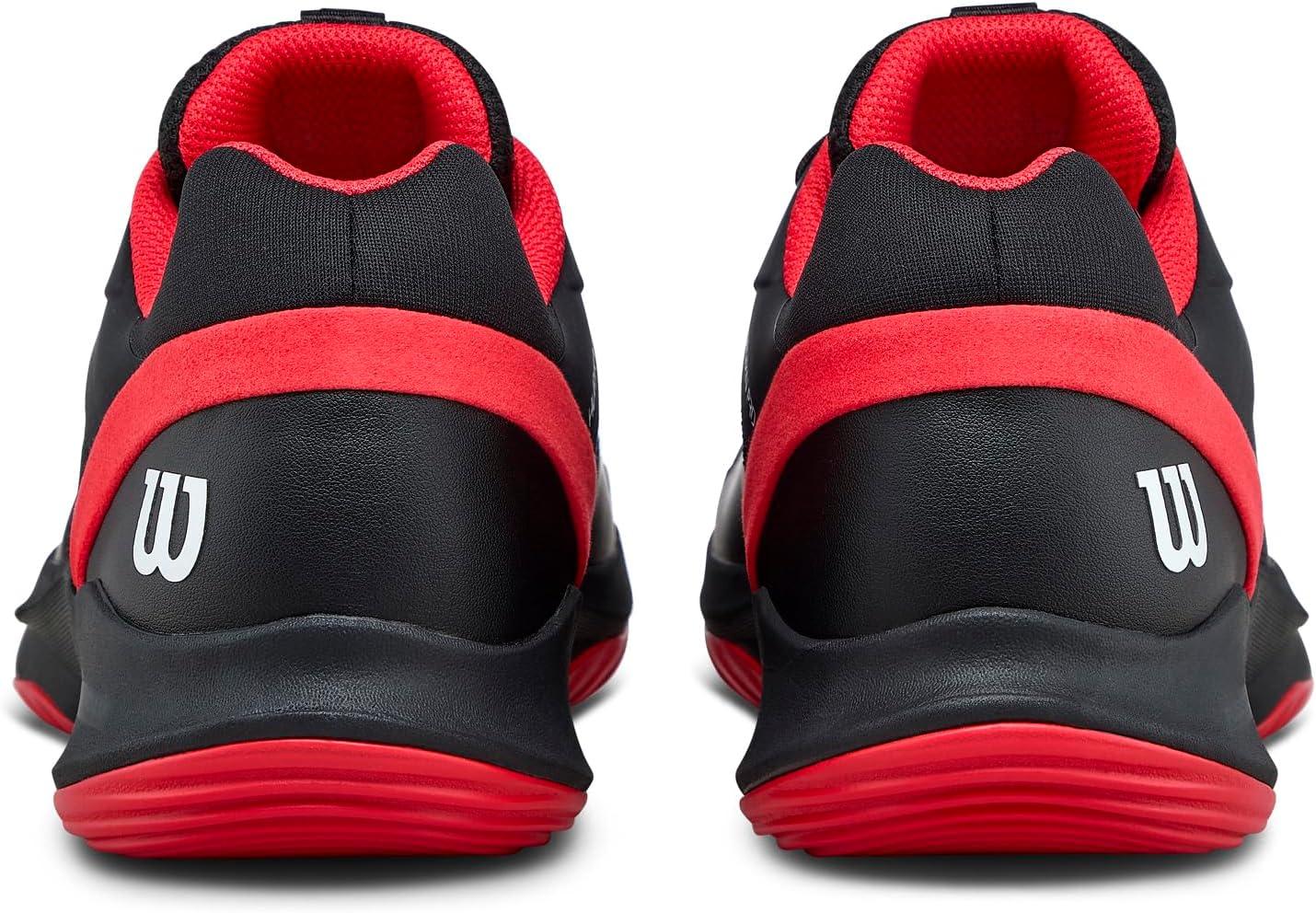 imageWilson Mens Hurakn Pro V2 Padel ShoeBlackInfraredClear White