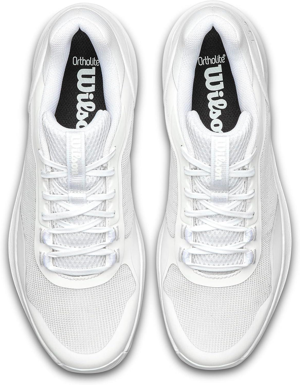 imageWilson Mens Hurakn Pro V2 PadelWhiteWhiteWhite