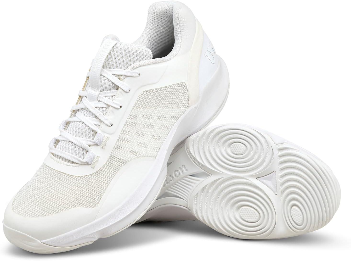 imageWilson Mens Hurakn Pro V2 PadelWhiteWhiteWhite