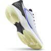 Wilson Mens Hurakn Lite Padel Shoe(Gray Dawn/Black/Tender Yellow)