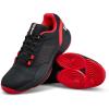Wilson Mens Hurakn Pro V2 Padel Shoe(Black/Infrared/Clear White)