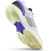 Wilson Mens Hurakn Pro V2 Padel Shoe(Gray Dawn/Black/Tender Yellow)