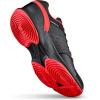 Wilson Mens Men’s Hurakn Pro V2 Padel Shoes(Black/Red/White)