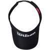 WILSON Staff Golf Visor,Visor, Black, Adult