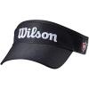 WILSON Staff Golf Visor,Visor, Black, Adult