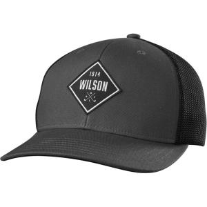 WILSON 1914 Snapback Golf Hat – Grey/Black, OSFA(Grey/Black)