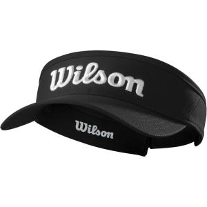 WILSON Golf Visor – White, OSFA(Black)