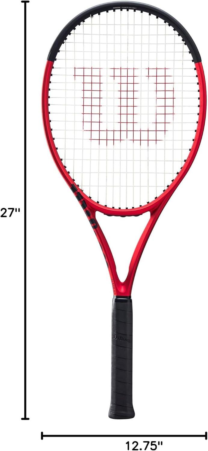 imageWilson Clash 100L V2 Unstrung Performance Tennis RacketGrip Size 1 4 18